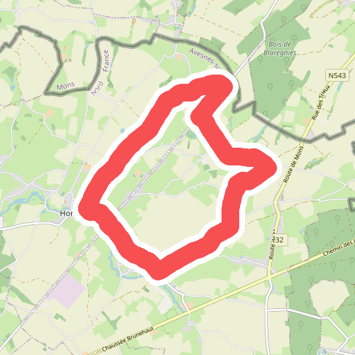 Circuit Villars à Taisnières-sur-Hon