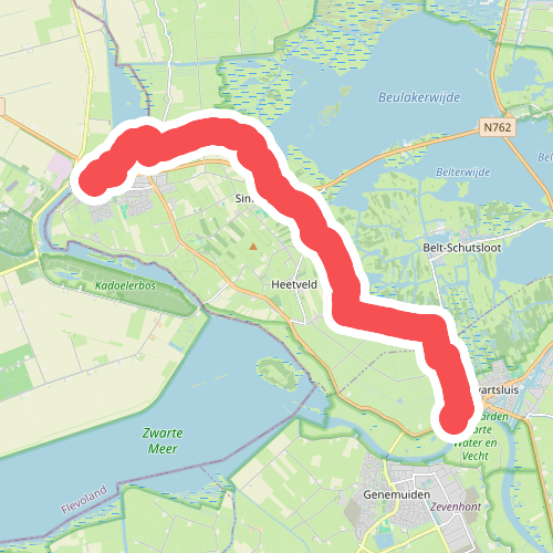Zwartsluis - Vollenhove · Overijssels Havezatenpad etappe 17