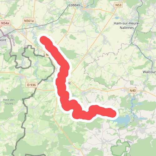 GRP 125 Liaison vers GR 129 Beaumont