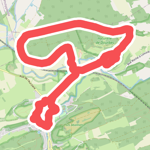 La Roche à Lomme par le Tienne aux Vignes