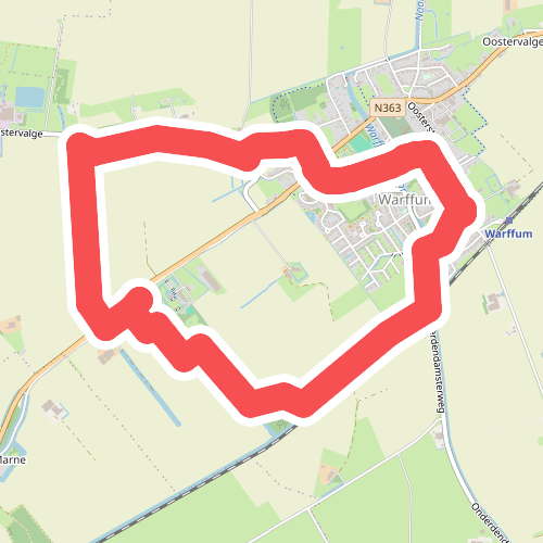 Breedenburg bij Warffum