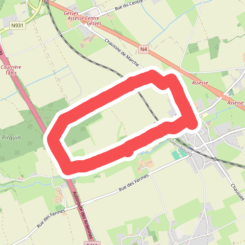 Promenade 4 Assesse - Bois de Mière