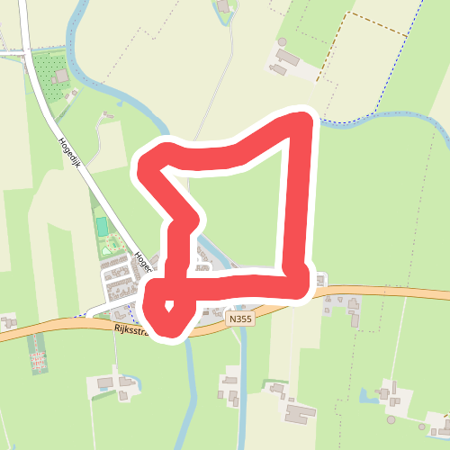 Ommetje Oude Riet, Niezijl