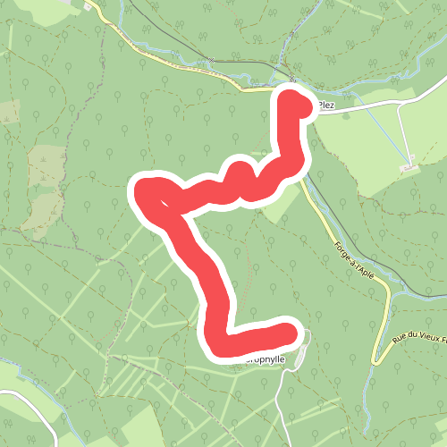 Liaison Parc Chlorophylle - Forge à la Plez