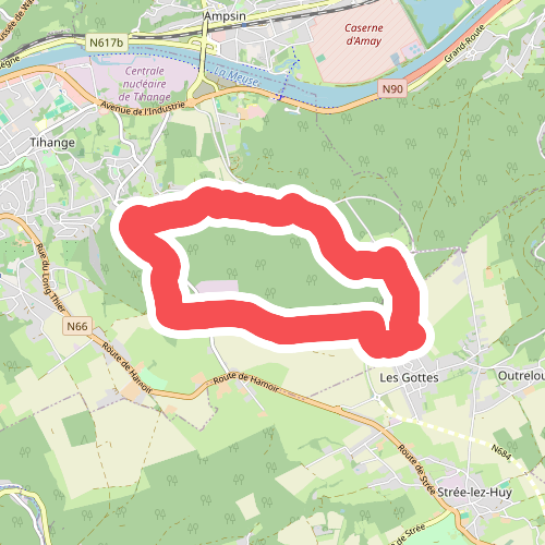 1. Tour du bois de Tihange