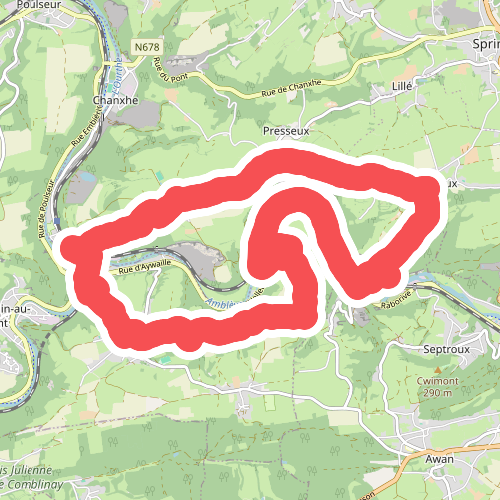 CB08 Fraiture - Rouvreux - Martinrive - Halleux - Oneux