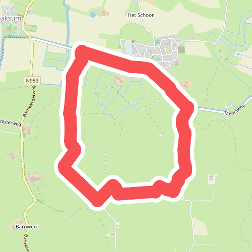 Ommetje Ezinge (Bouwerderpad)