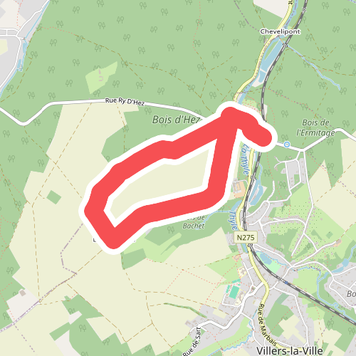 La promenade de saint Bernard