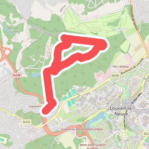 Promenade à Ottignies-Louvain-la-Neuve n° 4 : Bois de Lauzelle