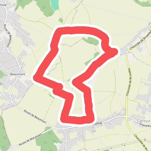 Promenade à Ottignies-Louvain-la-Neuve nᵒ 1 : Céroux