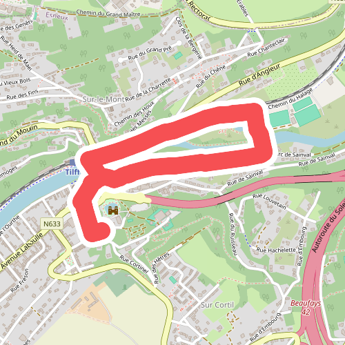 ES09 Tilff - Balade de l'île du Moulin (variante PMR)