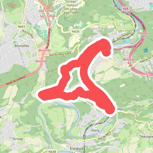 ES16 Tilff - Randonnée de la Roche-aux-Faucons