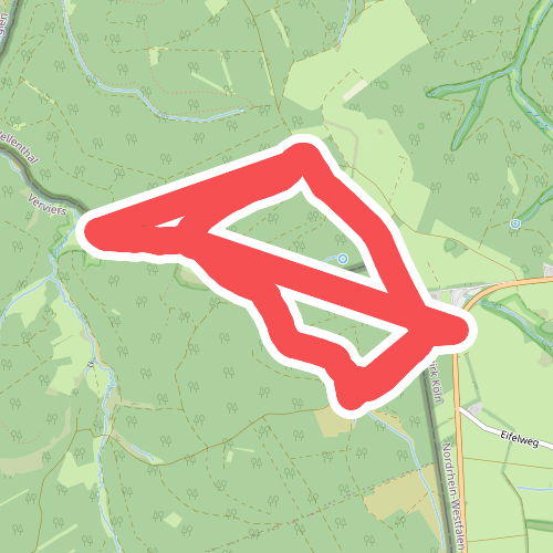 Narzissenroute Rot / Hollerath (Eifel)