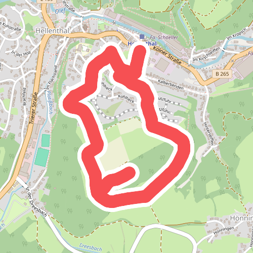 Eifelschleife Hellenthaler Panorama