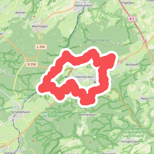 Tiergartentunnel-Wanderweg