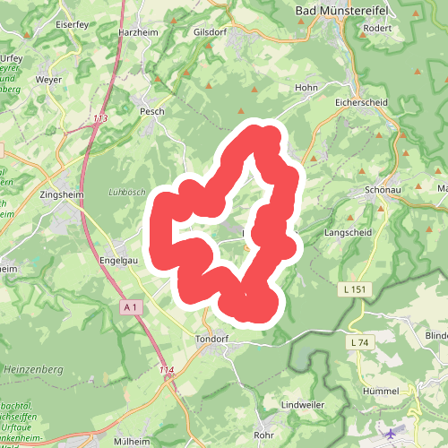 EifelSchleife Quelle der Erft