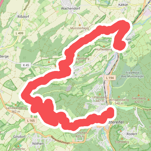 EifelSchleife Von Sternen und Römern