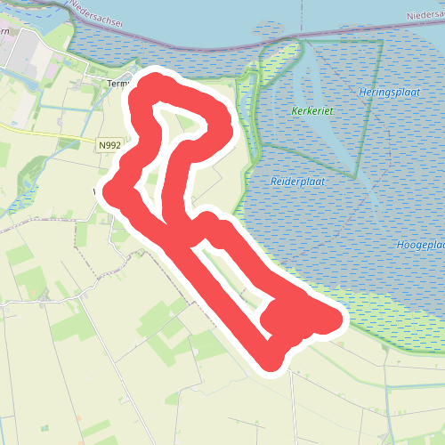 Natuurrijke slaperdijken, wandelroute Oldambt