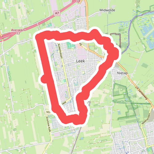 Leekstermeer wandeltocht 10 km