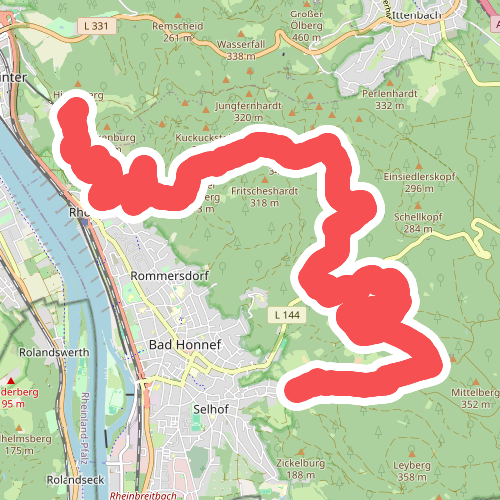 Rheinsteig Etappe 02 [Königswinter - Bad Honnef]
