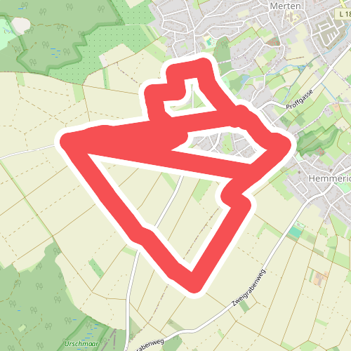 Rösberger Heiligenhäuschen Wanderweg