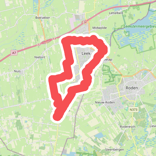 Leekstermeer wandeltocht 17,5 km