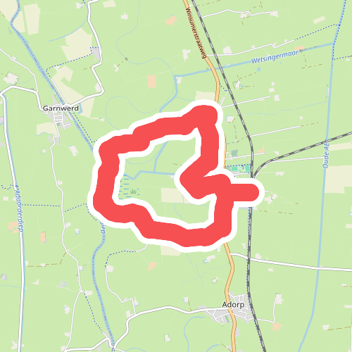 Spoorwandelen Sauwerd