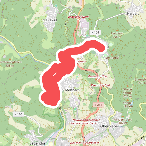 Rundwanderweg Rengsdorf 1 - Aussichtsreiche Höhen und alte Gemäuer