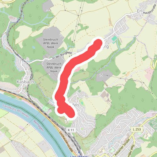 Rheinsteig-Zuweg Ohlenberg