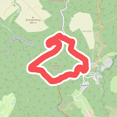 Hausenborn, Rabentisch und Iserkopf