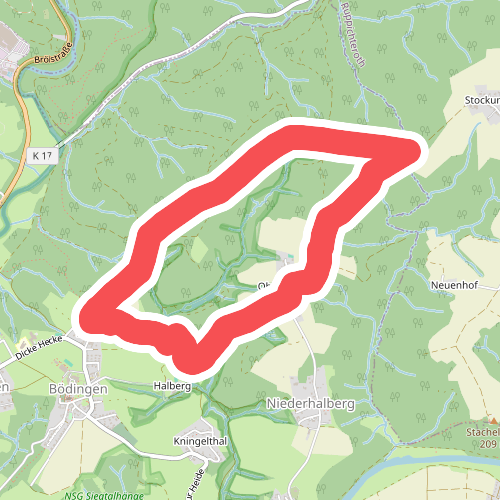 Bödingen Rundweg A4