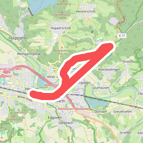 Entlang der alten Bahnlinie - Durchs Bröltal