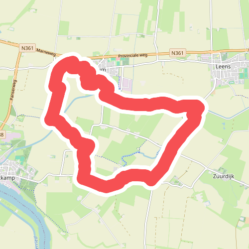 Historie van water en kerken, glorie van landbouw en werken