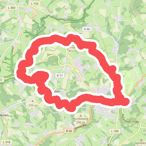 Much Rundweg Volldreieck