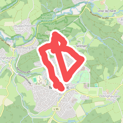 Rundweg Schloß Homburg/Nümbrecht Kurpark