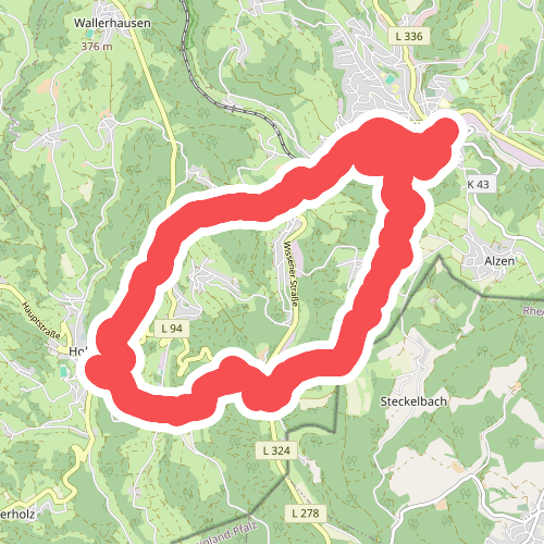 Morsbach Rundweg Balken