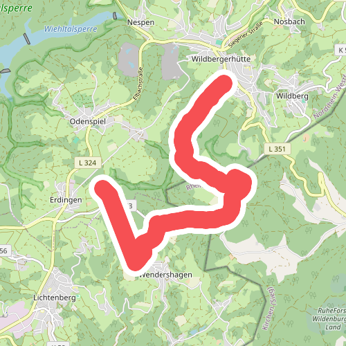 Winkel Lichtenberg - Odenspiel