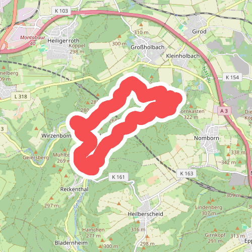 4 Bäche Runde bei Montabaur - Eisenbach -Gelbach - Ahrbach - Holbach