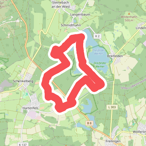 7-Weiher-Weg Schleife Schmaddippen