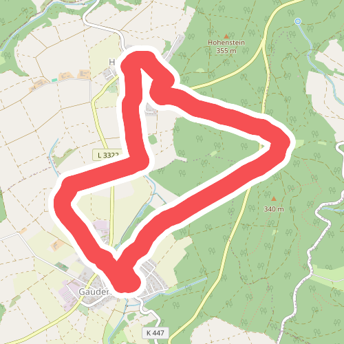 Gaudernbach - Hasselbach - Spießwald