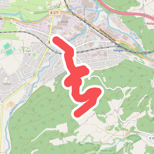 südlicher Rothaarsteig-Zuweg Haiger