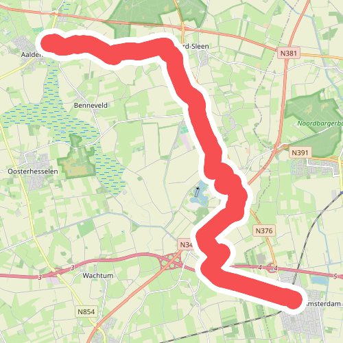 Als een droom - Van Gogh wandelroute