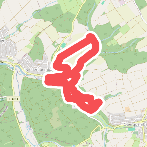 Wanderwege Niederquembach - Hase