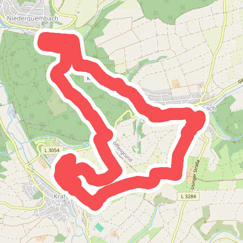 Wanderwege Niederquembach - Rehbock