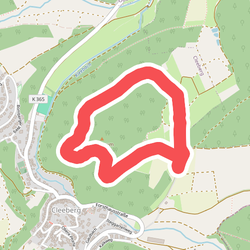 Wanderwege Cleeberg Rund um den Cleeberg