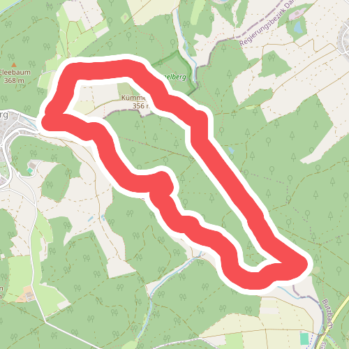 Wanderwege Cleeberg Seegrund Rundweg