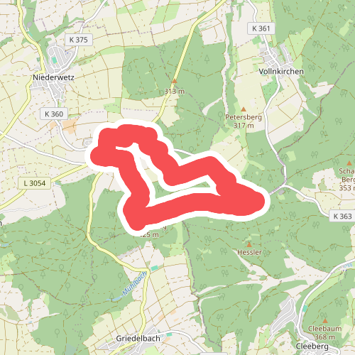 Wanderwege Oberwetz - Eichenblatt