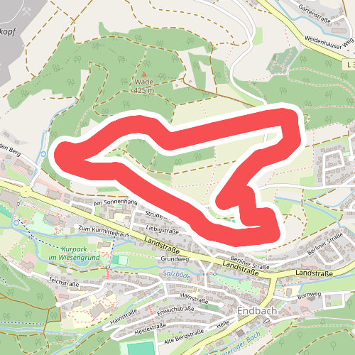 Klima Gehen, B-Route