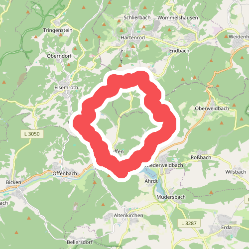 Wanderweg E11 / Berg und Tal