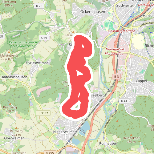 [D3] Rundwanderweg Stadtwald Niederweimar